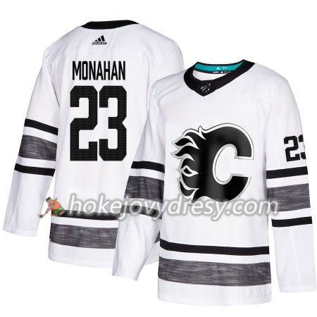 Pánské Hokejový Dres Calgary Flames Sean Monahan 23 Bílá 2019 NHL All-Star Adidas Authentic